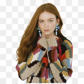 Sadie Sink W Magazine, HD Png Download - sink png