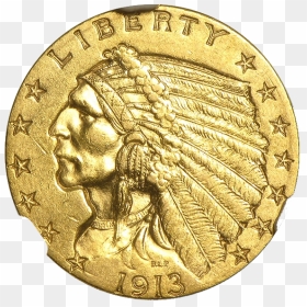 50 Indian Head Gold Coin , Png Download - Gold Coin, Transparent Png - indian gold coin png