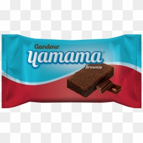 Gandour Yamama Dark Brownie Cake, HD Png Download - brownies png