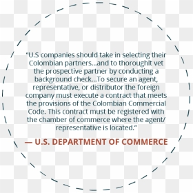Quote3-03 - Circle, HD Png Download - colombia png