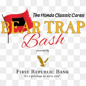Bear Trap Bash - First Republic Bank, HD Png Download - bear trap png
