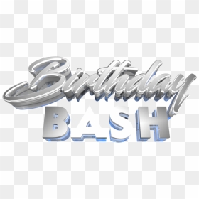 Birthday Bash Png, Transparent Png - birthday text png