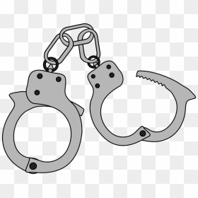 Handcuffs Clipart Shackles - Open Handcuffs Clipart, HD Png Download - shackles png