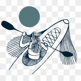 St Ives Surf School Josh Vyvyan Kayak Illustration - Illustration, HD Png Download - kayak png