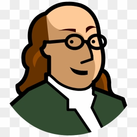 Cartoon Of Benjamin Franklin, HD Png Download - benjamin franklin png