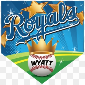 Baseball Plate Clipart Png Banner Download Royals Home - Poster, Transparent Png - home plate png