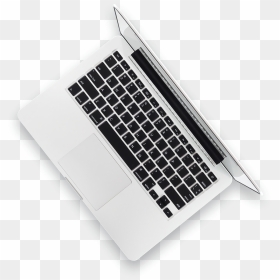 Macbook Pro, HD Png Download - laptop top view png