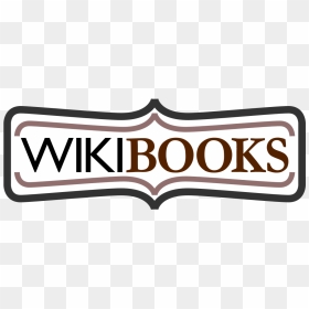 Wikibooks Logo Curly Book - Curly, HD Png Download - open book logo png