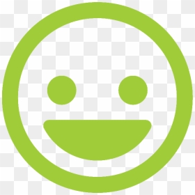 Green Happy Face Icon Png, Transparent Png - happy smileys png