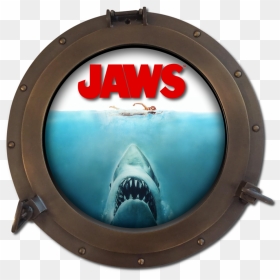Jaws Poster, HD Png Download - jaws png