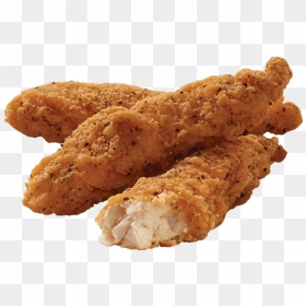 Crispy Fried Chicken, HD Png Download - chicken tenders png