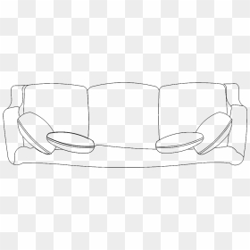 Sofa Plan 173d View"  Class="mw 100 Mh 100 Pol Align - Line Art, HD Png Download - plan png