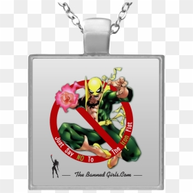 Iron Fist Marvel , Png Download - Necklace, Transparent Png - iron fist png