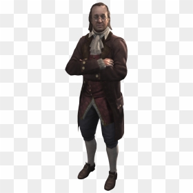   - Benjamin Franklin Assassins Creed, HD Png Download - benjamin franklin png