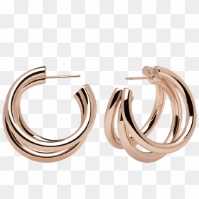 True Rose Gold Earrings - Earing Png, Transparent Png - ear rings png