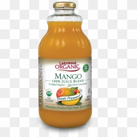 Lakewood Organic Mango Juice Blend, 32 Ounce - Lemon Juice Price Philippines, HD Png Download - pineapple juice png