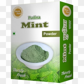 Mint Powder Png - Mint, Transparent Png - pudina png