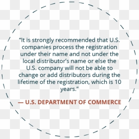 It Is Strongly Recommended That Us Companies Process - Circle, HD Png Download - colombia png