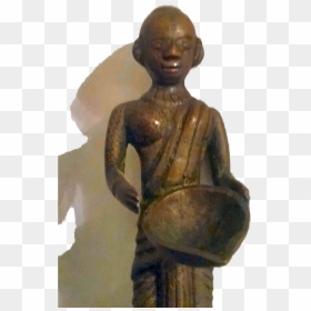 Antique Hindu Indian Temple Sculpture - Bronze Sculpture, HD Png Download - temple lamp png