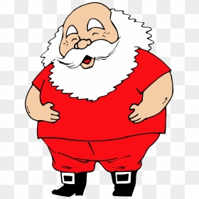 Free To Use Public Domain Santa Claus Clip Art - Santa Without Hat Clipart, HD Png Download - christmas papa png