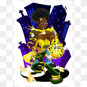 Power Man And Iron Fist, HD Png Download - iron fist png