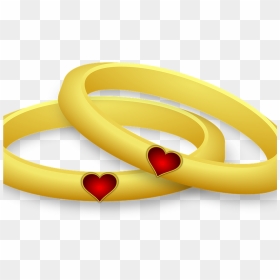Ring Wedding Heart Free Vector Graphic On Pixabay - Wedding Ring, HD Png Download - wedding vector graphics png