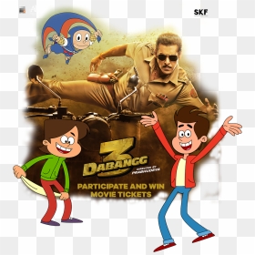 Salman Khan Dabangg 3 Poster, HD Png Download - ninja hattori png