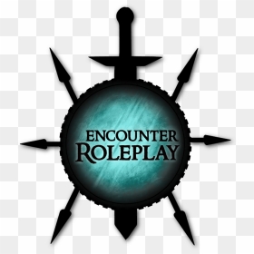 The Encounter Roleplay Logo Featuring A Shield With - Volante Barco, HD Png Download - patreon icon png