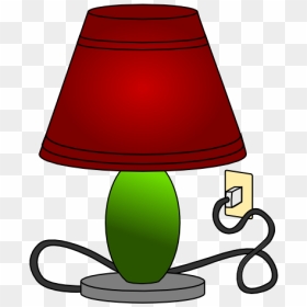 Lamp Table-lamp Light Clip Art At Clker - Lamp Clipart, HD Png Download - temple lamp png