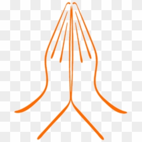 Praying Hands Yoga Logo Design Png Image - Namaste Logo Png, Transparent Png - namaste hand png