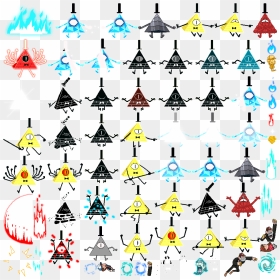 10ienve ] - Pixel Art Gravity Falls, HD Png Download - gravity falls png