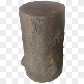 The Tree Stump Side Table - Vase, HD Png Download - tree wood png