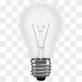 Light Filament Bulb Standard Shape Transparent Background - Light Bulb Transparent Background, HD Png Download - 3d bulb png