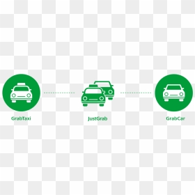 Grab Transport Logo, HD Png Download - cab icon png