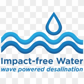 Ifw Logo No Background - Impact Free Water, HD Png Download - wave background png