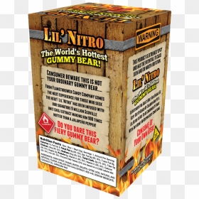Lil Nitro Gummy Bear, HD Png Download - flamethrower png