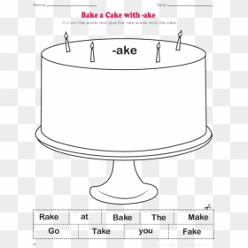 Bake Me A Cake - Circle, HD Png Download - wake me up inside.png