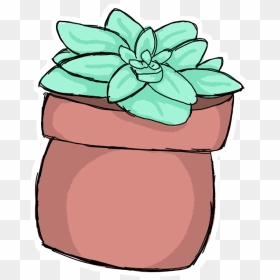 Succulent Plant Doodle By Videogamelover15 Clipart - Succulent Plant, HD Png Download - climbing plants png
