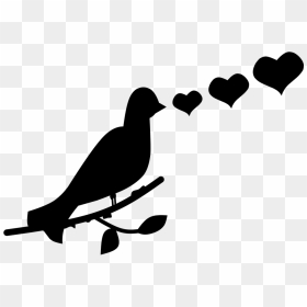 Heart, HD Png Download - love birds vector png
