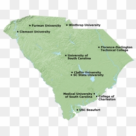 About Made In Sc - Gis Maps And South Carolina Universities And Colleges, HD Png Download - south carolina png