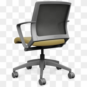 Plastic Office Chairs , Png Download - Steelcase Gesture Dark Dark, Transparent Png - plastic chairs png
