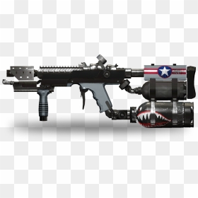 Assault Rifle, HD Png Download - flamethrower png