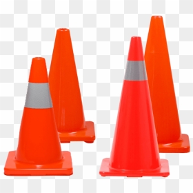 Orange, HD Png Download - traffic cone png