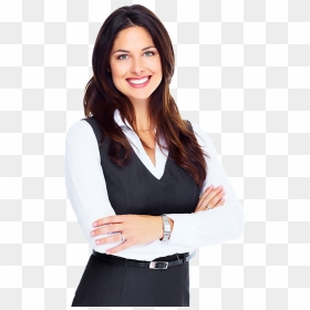Happy Girl Png - Happy Woman Executive Png, Transparent Png - business girl png