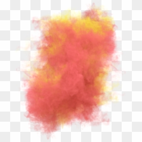 #smoke #effect #orange #red - Painting, HD Png Download - red smoke effect png