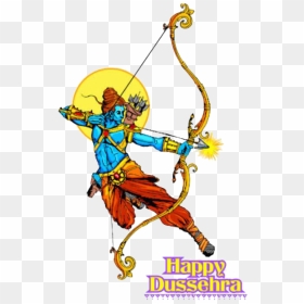 Dussehra Png Image - Lord Ram Png Transparent, Png Download - dasara leaves png