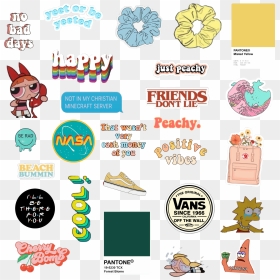 #aesthetic #vintage #png #sticker #decals - Aesthetic Stickers Png, Transparent Png - png stickers for picsart