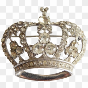 Silver King Crown Png, Png Download - Kings Crown With Diamond, Transparent Png - burger king crown png