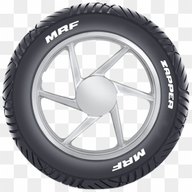Bike Tire Png - Mrf Two Wheeler Tyres, Transparent Png - bike tyre png