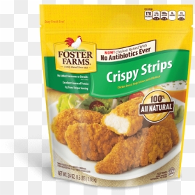 Crispy Strips - Foster Farms Chicken Strips, HD Png Download - chicken tenders png